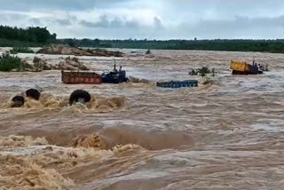 Flood in Barakar river