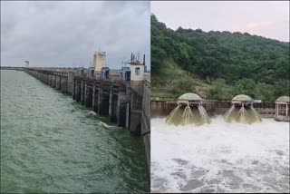 Flood Water Flow Into SRSP