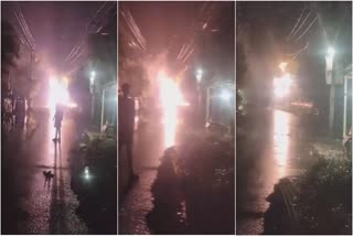 Transformer Explosion in Malda