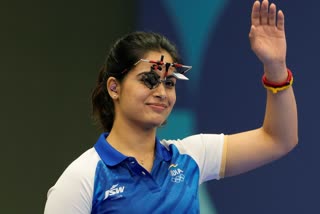 Manu Bhaker Paris Olympics 2024