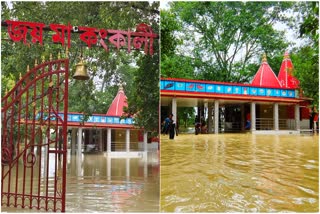 Waterlogging Situation in Kankalitala Temple