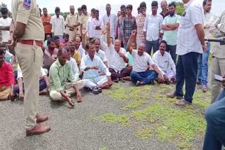 Locals Blocked the Regional Ring Road Survey in Medak