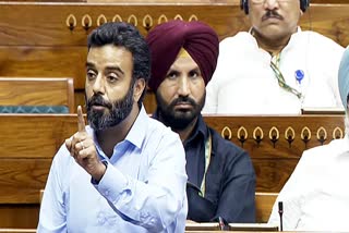 Srinagar MP Aga Ruhullah Mehdi speaking in Lok Sabha