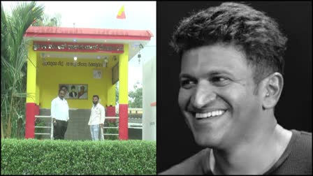 A Fan from Haveri built temple for Puneeth Rajkumar