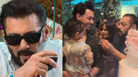 Salman khan celebrated his sister Arpita Khan Sharma birthday with rumoured GF Iulia Vantur WATCH