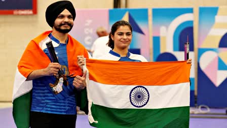 SARABJOT SINGH AND MANU BHAKER