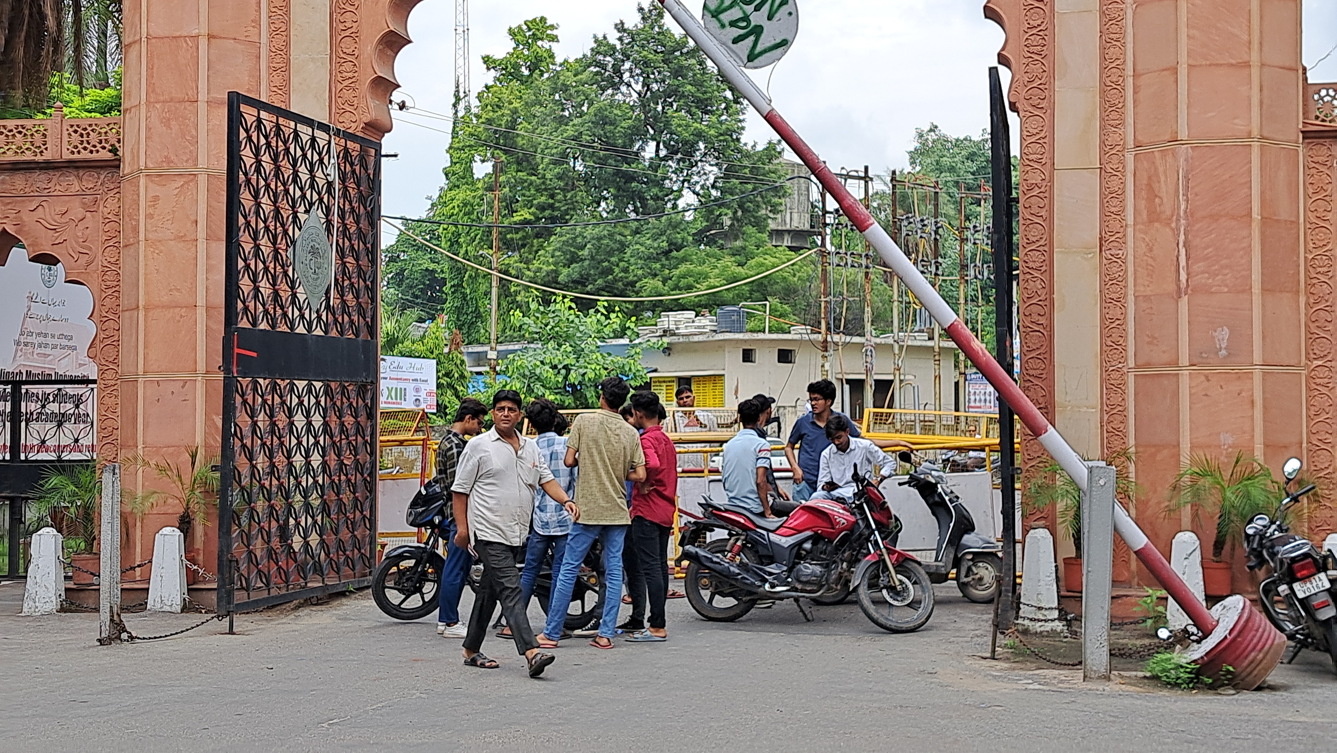 The period of sit-ins has started with the new academic session in AMU