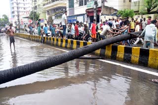 Weather Updates IMD prediction very heavy rainfall in Guwahati Assam rain in Bihar Gujarat Delhi