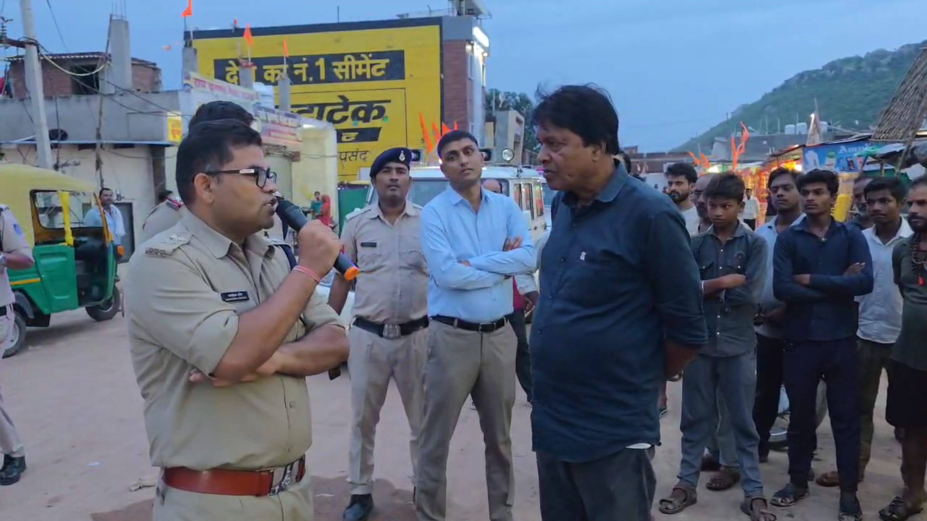 Police Checked bageshwar dham