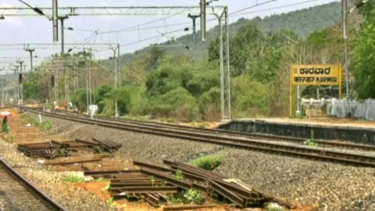 Hubballi Ankola railway project