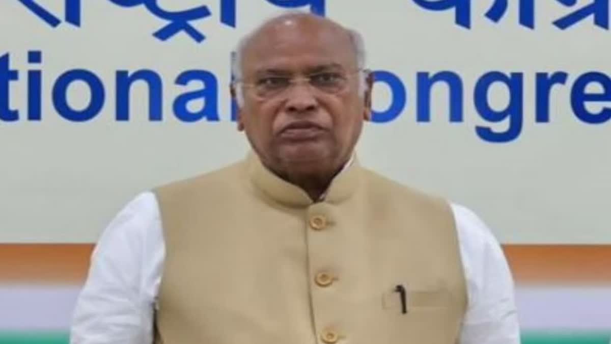 Congress president Mallikarjun Kharge