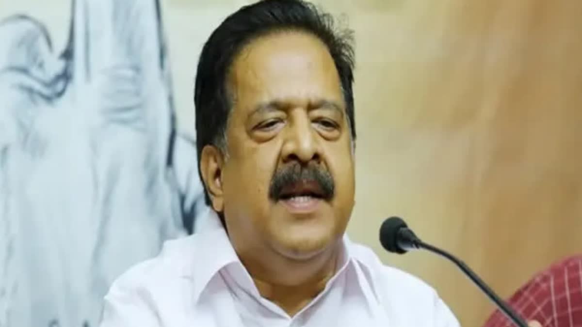 എസ്ആർഐടി  ആദ്യ ഗഡു ആവശ്യപ്പെട്ട് എസ്ആർഐടി  ramesh chennithala  മുൻ പ്രതിപക്ഷ നേതാവ് രമേശ് ചെന്നിത്തല  ഹൈക്കോടതി ഇടക്കാല ഉത്തരവ്  എ ഐ കാമറ പദ്ധതി  എ ഐ കാമറ  Former opposition leader Ramesh Chennithala  AI camera project  contract company  Ramesh Chennithala on SRIT Approached Keltron  SRIT Approached Keltron For First Installment