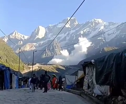 Avalanche in Kedarnath