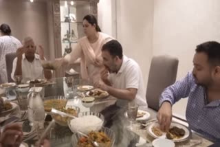 Rahul Gandhi preparing Champaran mutton