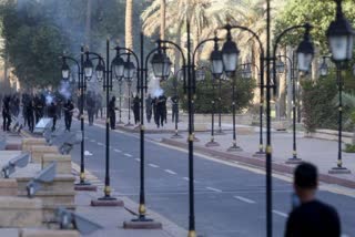 कुर्द और अरब निवासियों के बीच विरोध प्रदर्शन