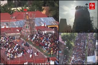 18 ஆண்டுகளுக்கு பின் நடந்த மாயூரநாதர் கோயில் மகா கும்பாபிஷேகம்