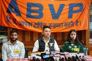 ABVP Hunger Protest on 11 September in Himachal