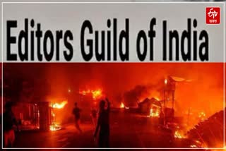 Editors' Guild of India on Manipur violence