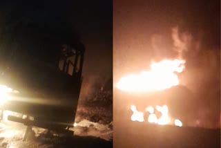 Tanker Fire In Kishangarh