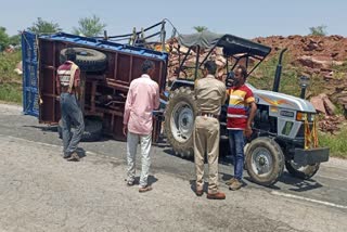 Rajasthan: 35 injured as tractor-trolley overturns while returning from temple visit