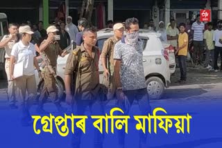 Sand Mafia Arrested at Kalgachia in Barpeta