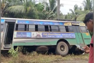 RTC bus plunges into irrigation canal