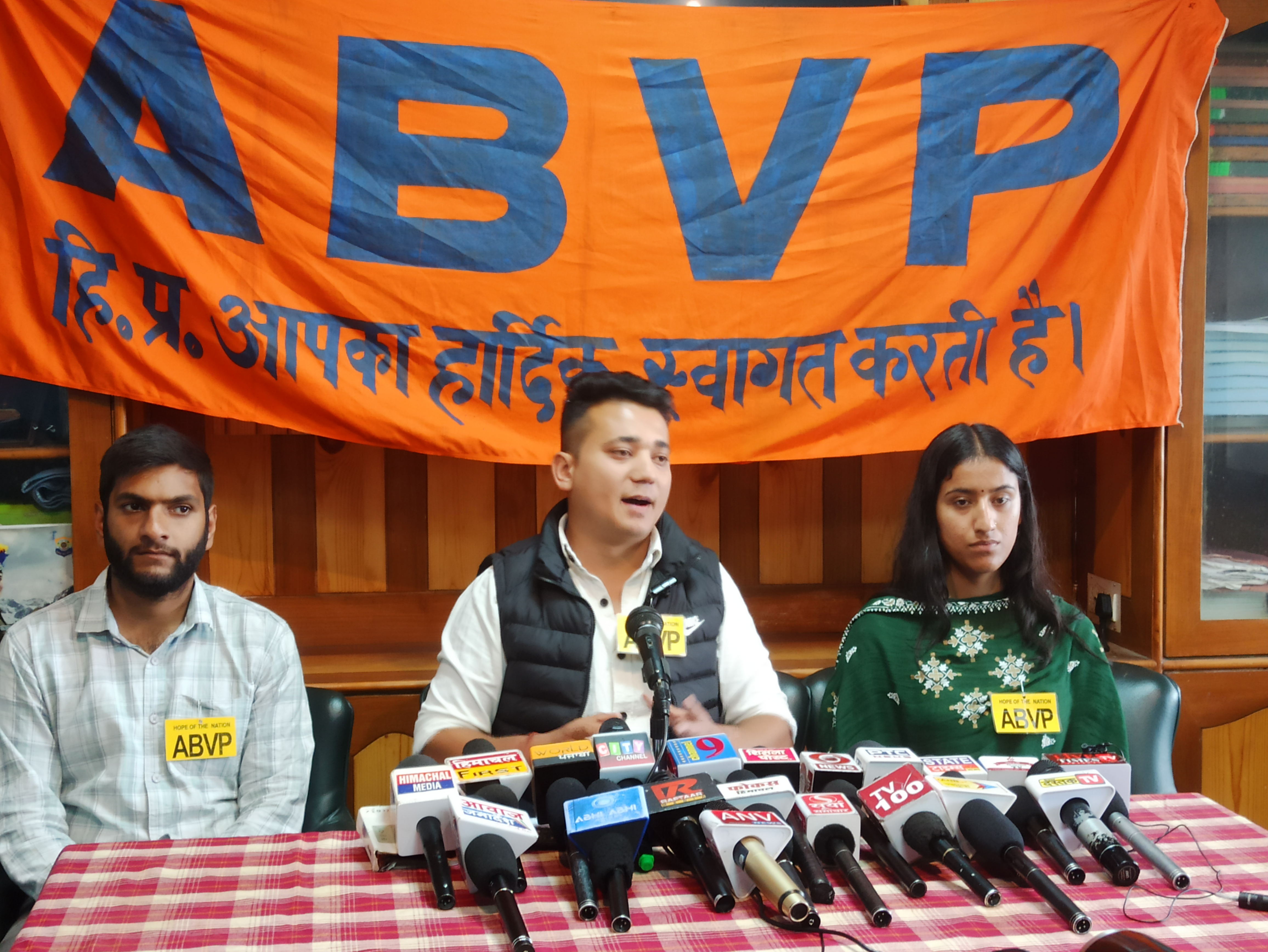 ABVP Hunger Protest on 11 September in Himachal