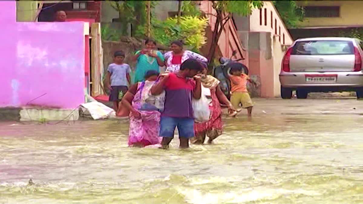 Heavy Rains in Telangana