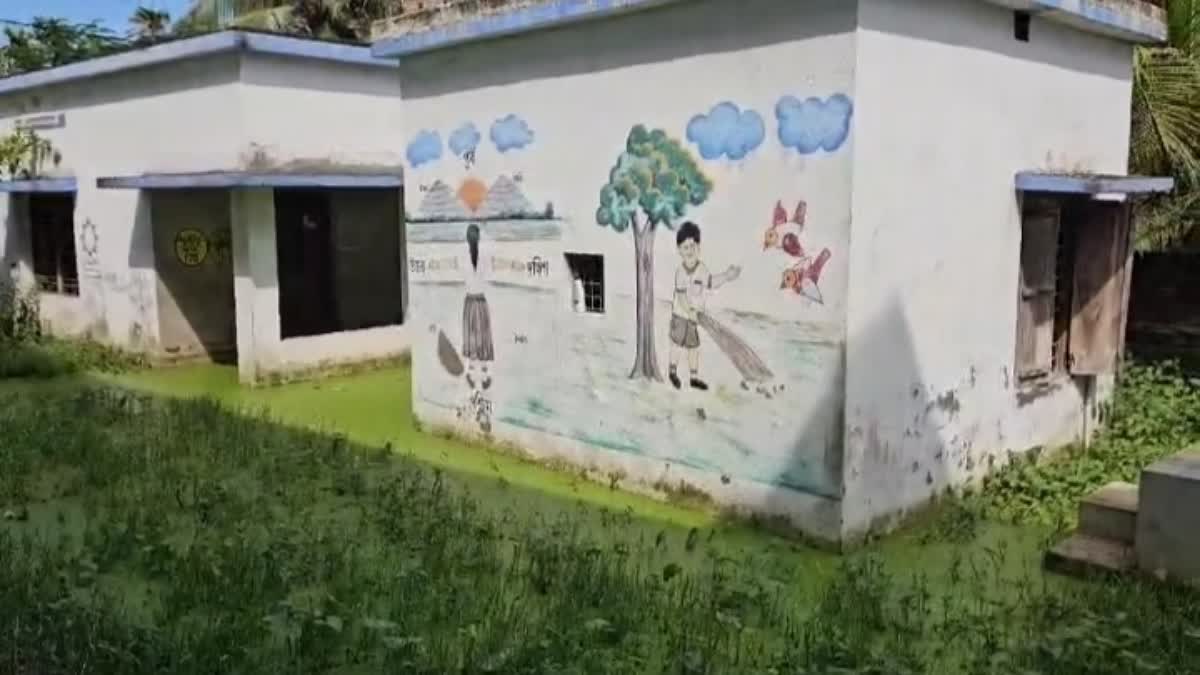 Water logged in Primary School Classroom