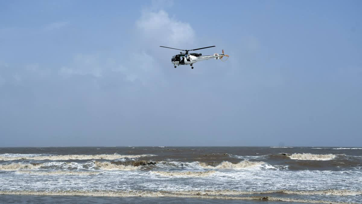 A Dhruv Advanced Light Helicopter(ALH) from the Indian Coast Guard crashed into the Arabian Sea off Gujarat on Monday night with at least three crew members unaccounted for.