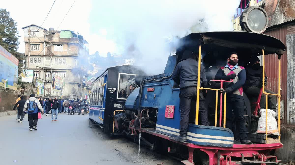 Darjeeling toy train rides on pause