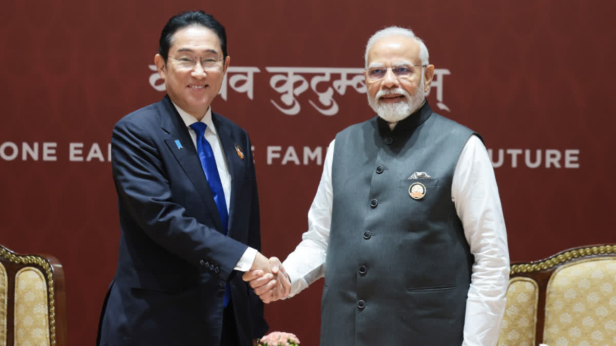 INDIA AND JAPAN JOIN HANDS