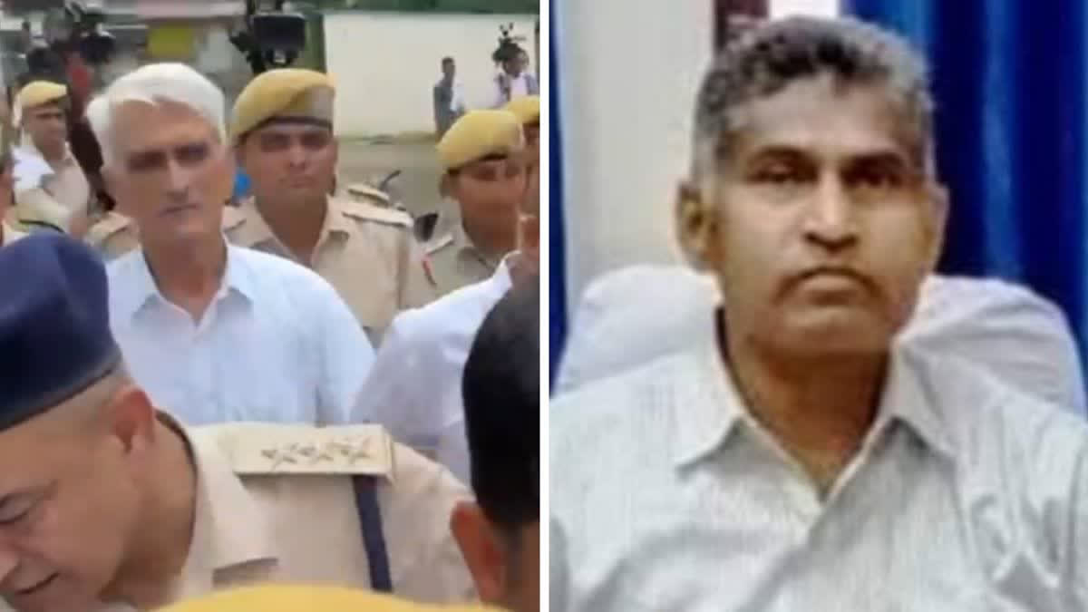 ADG (SOG) VK Singh confirmed that Raika's daughter, Shobha Raika (26), and son, Devesh Raika (27), were also taken into custody, along with three other trainee sub-inspectors: Manju Devi (30), Avinash Palsania (28), and Vijendra Kumar (41).