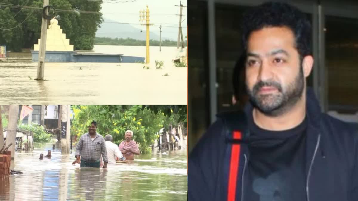 Jr NTR donates Rs 1 crore for Andhra Pradesh and Telangana CM Fund for flood relief