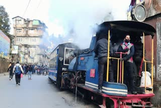 Darjeeling toy train rides on pause