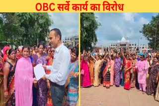 Anganwadi workers protest