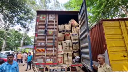 Illegal liquor seized in excise department action in Hazaribag