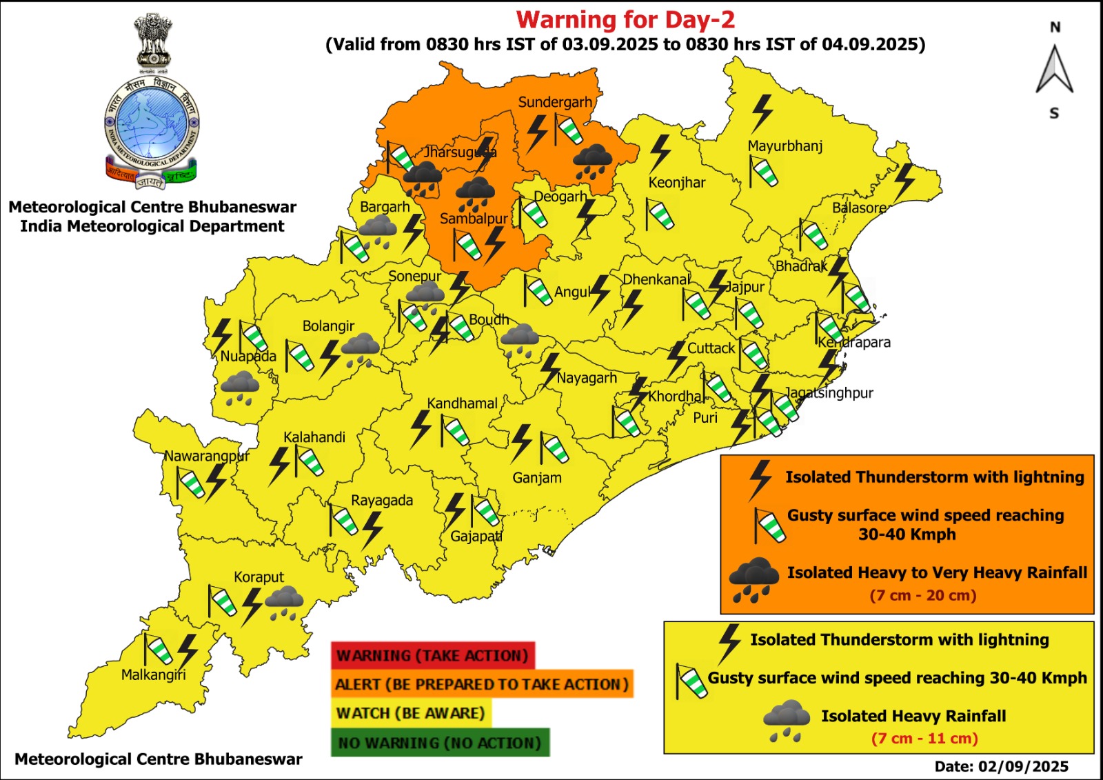 Today Rain Alert
