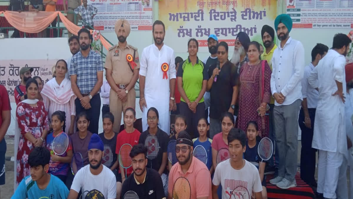Punjab Sports Minister Gurmeet Singh Meet Hare said that crores of rupees have been given to the athletes of the state In Barnala to prepare for the Asian Games.