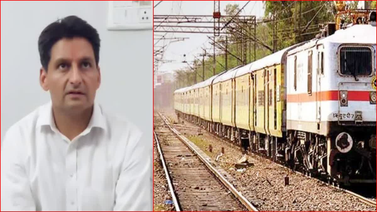 Deepender Hooda on Government Rohtak Maham Hansi railway line