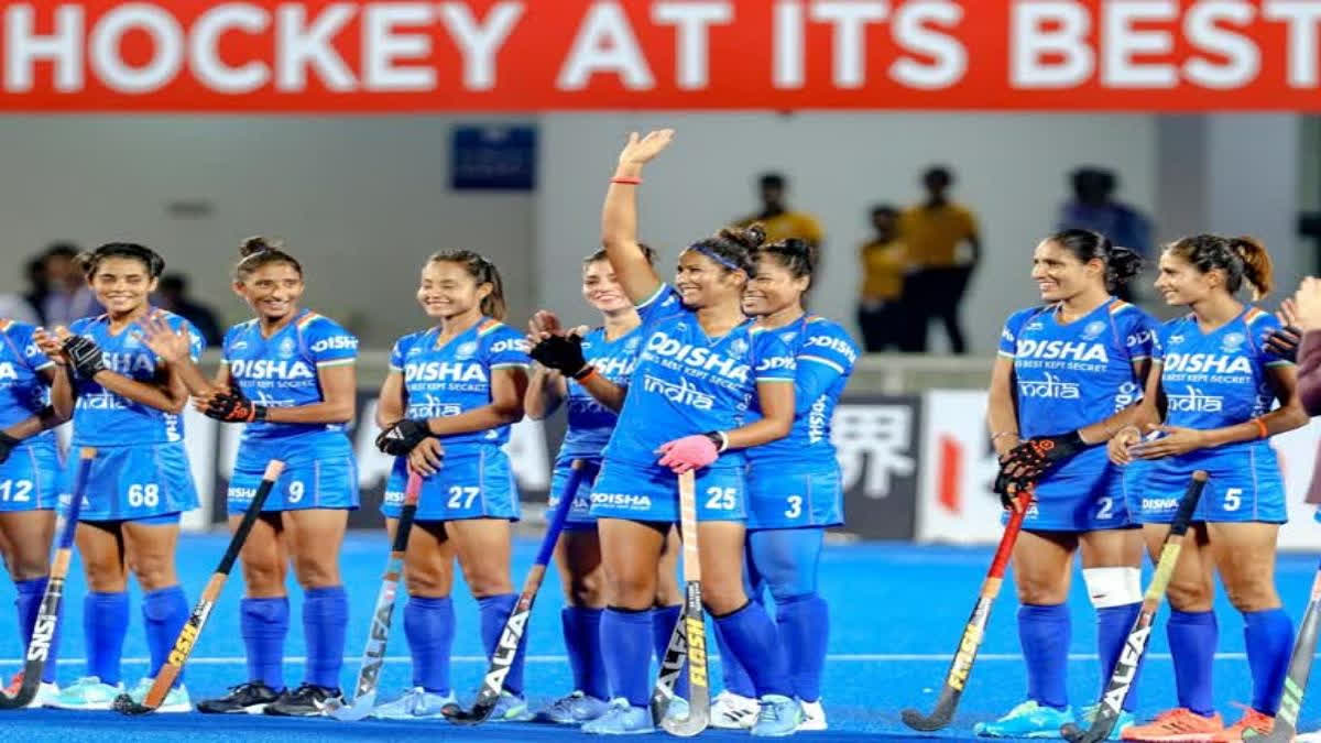 HOCKEY  ASIAN GAMES  ASIAN GAMES 2023  INDIAN WOMEN HOCKEY TEAM  HONG KONG CHINA  INDIA VERSUS HONG KONG CHINA  Asian Games 2023  ಕೊನೆಯ ಲೀಗ್ ಪಂದ್ಯದಲ್ಲಿ ಮಿಂಚಿದ ಭಾರತ  ಗೆದ್ದ ವನಿತೆಯರು ಸೆಮಿಸ್​ಗೆ ಲಗ್ಗೆ  ಹಾಕಿಯಲ್ಲಿ ಭಾರತೀಯರು ಮಿಂಚು  ಪುರುಷರ ಕಬಡ್ಡಿಯಲ್ಲಿ ಭಾರತಕ್ಕೆ ಜಯ