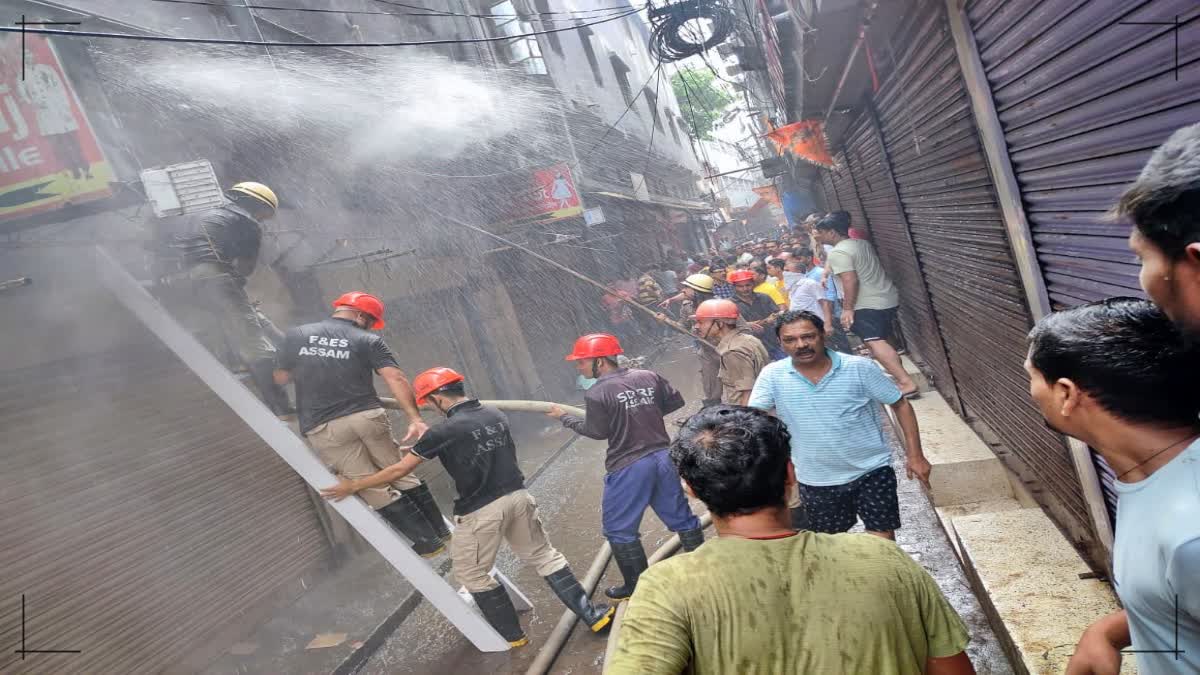 Fire incident in Jorhat