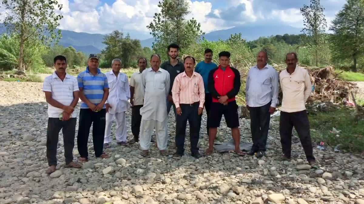 Land Destroyed In Balh Valley mandi Due To Flood