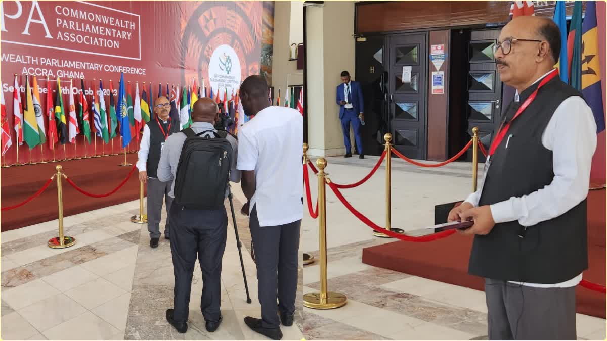 Speaker Rabindra Nath Mahto In Ghana