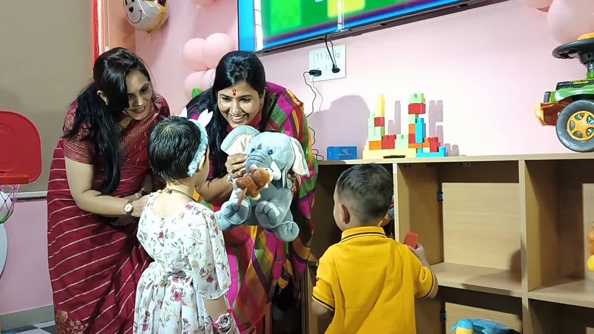 First creche in municipal bodies in Rajasthan