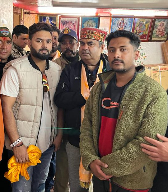 Cricketer Rishabh Pant