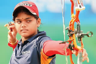 JyothiVennam progressed into the semi-final of the compound individual event in shooting by outplaying her Kazazkh opponent Adel Zhexenbinovaof by a scoreline of 147-144.