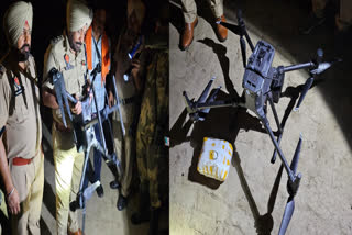 BSF recovered Pakistani drone and heroin after firing in Tarn Taran