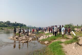 school students drowned, school students drowned in Banas river