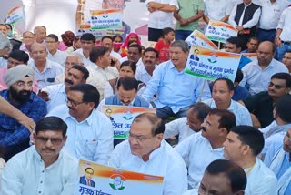 Congress Protest Dehradun
